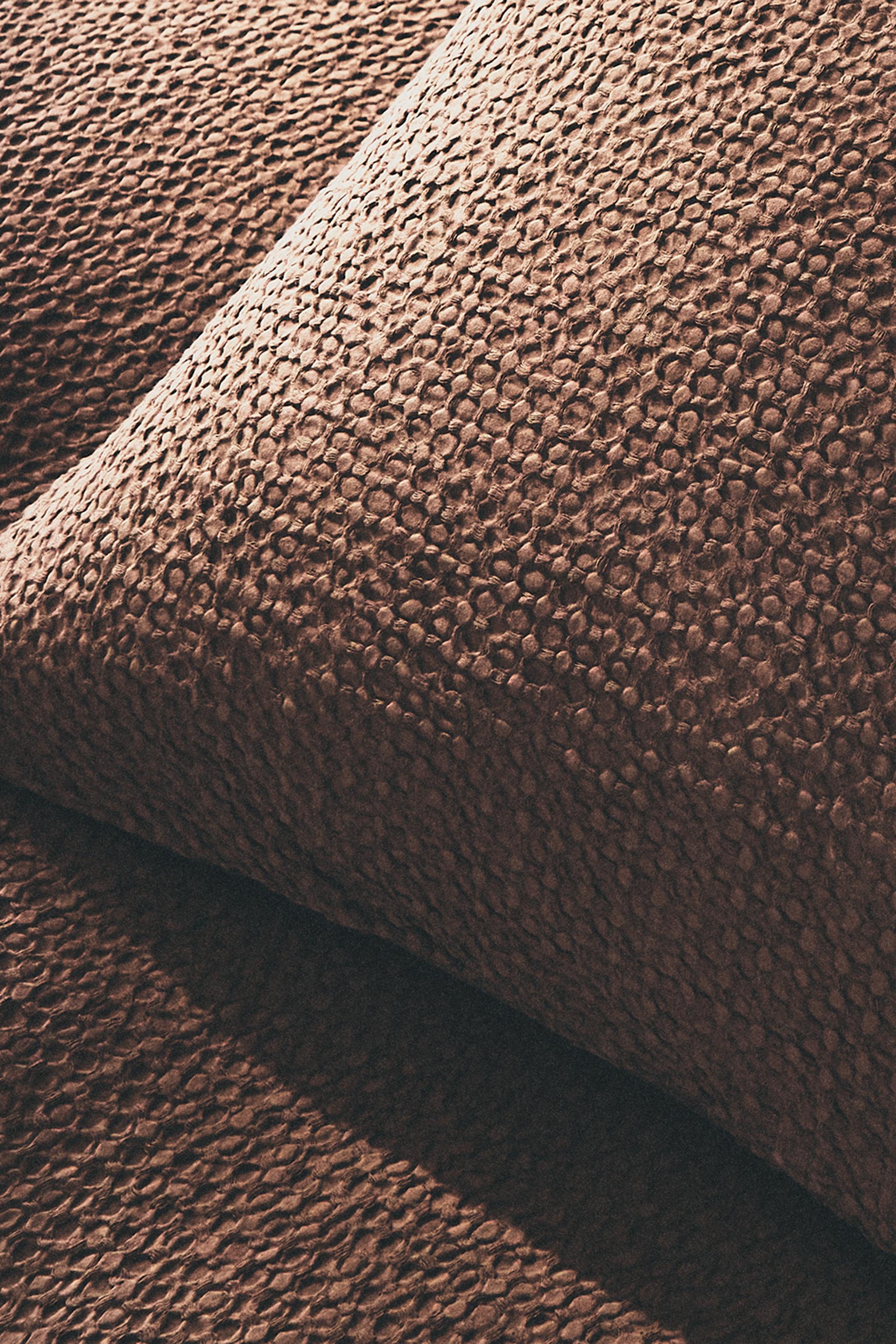 WAFFLE-KNIT PILLOWCASE